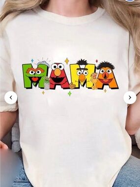 Sesame Street MAMA Graphic Tee